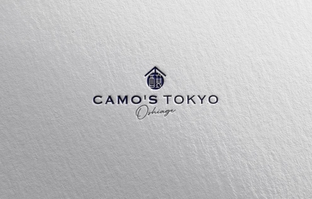 ALTAGRAPH (ALTAGRAPH)さんの東京都押上の　新築ホテルのロゴ　「Camo's Tokyo Oshiage」の作成への提案