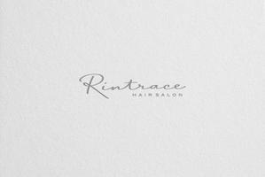 ALTAGRAPH (ALTAGRAPH)さんのヘアサロン「Rintrace」のロゴへの提案