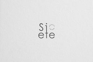 ALTAGRAPH (ALTAGRAPH)さんの美容室「Siete」のロゴへの提案