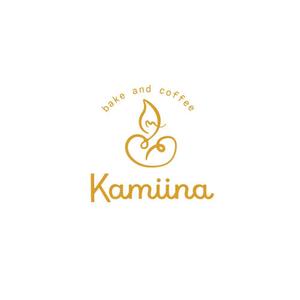 wawamae (wawamae)さんの焼き菓子とコーヒーの店　Kamiina bake and coffee のロゴへの提案