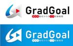 Hiko-KZ Design (hiko-kz)さんの大学受験に特化した通信制高校の情報発信Youtubeのロゴ　「GradGoal」への提案