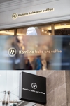 KT (KANJI01)さんの焼き菓子とコーヒーの店　Kamiina bake and coffee のロゴへの提案