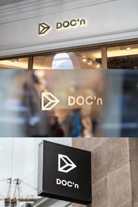 KT (KANJI01)さんの医師向けサイト・アプリ「DOC'n」のロゴへの提案