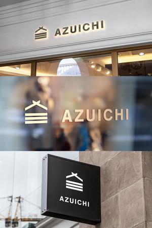 KT (KANJI01)さんの浅草にあるホテル・民泊運営会社「株式会社あづいち」のロゴへの提案