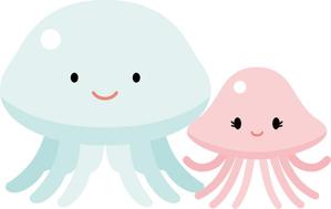 中山　昭 (sakaiya)さんの海の生物　カメ　イルカ　クジラ　サメ　夫婦キャラクターへの提案