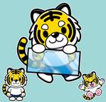NonnoDesignLabo 片岡希 (NozomiKataoka)さんのガラス屋さんのトラを使ったオリジナルキャラクターへの提案