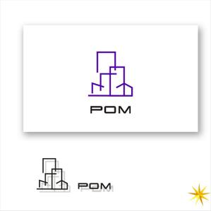 shyo (shyo)さんの不動産会社『POM』のロゴ作成への提案