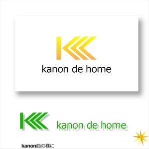 shyo (shyo)さんの工務店の一般住宅ブランド「kanon de home」のロゴへの提案