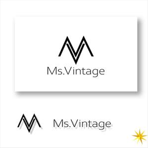 shyo (shyo)さんの中古ラグジュアリーブランドショップ「Ms.Vintage」のロゴ制作への提案