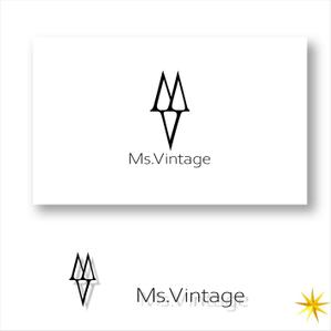shyo (shyo)さんの中古ラグジュアリーブランドショップ「Ms.Vintage」のロゴ制作への提案