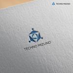 MIND SCAPE DESIGN (t-youha)さんの金属を加工する会社「TECHNO MIZUNO」のロゴ作成の仕事への提案