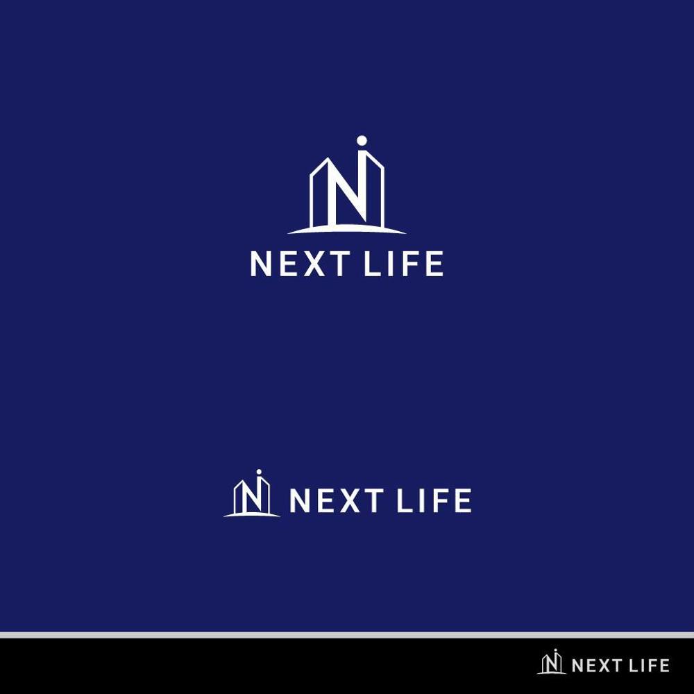 不動産事業をメインとする会社「NEXT LIFE」のロゴ作成