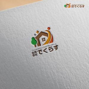 MIND SCAPE DESIGN (t-youha)さんの埼玉県の田舎で開業する不動産業「合同会社でくらす」のロゴ作成への提案