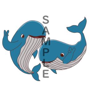 八神清十郎 (giant_of_light)さんの海の生物　カメ　イルカ　クジラ　サメ　夫婦キャラクターへの提案