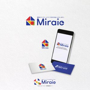 alphathink (ALPHATHINK)さんの不動産売買業者、株式会社ミライエ不動産販売、Miraie、のロゴへの提案