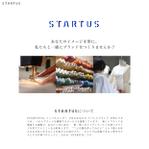 alphathink (ALPHATHINK)さんのアパレルブランドの立ち上げを目指すプロジェクト「STARTUS」のためのロゴ デザインの依頼への提案
