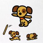 alphathink (ALPHATHINK)さんの芋けんぴの商品キャラクター　芋犬（いもけん）くんのデザインへの提案