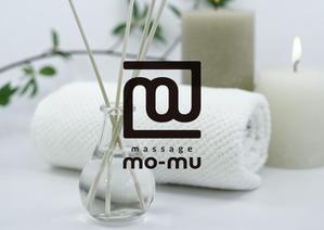 macpyon (macpyon)さんのマッサージ（リラクゼーションサロン）「ｍｏ-ｍｕ」のロゴへの提案