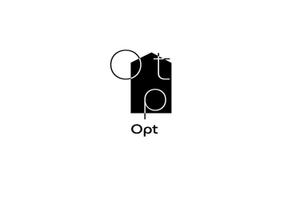 Gpj (Tomoko14)さんのシンプル＆高品質なビジネス仕様の滞在施設「Opt」のロゴ（看板）への提案