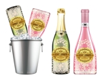 EBISEN design (EBISEN)さんの新作 自社ブランドシャンパン 「EXE シャンパン」のラベルデザインへの提案