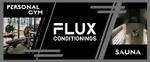 akirla / design・3D (akirlan)さんのパーソナルジム＆サウナ FLUX CONDITIONINGS 看板デザイン（横95.3　縦39.5）への提案