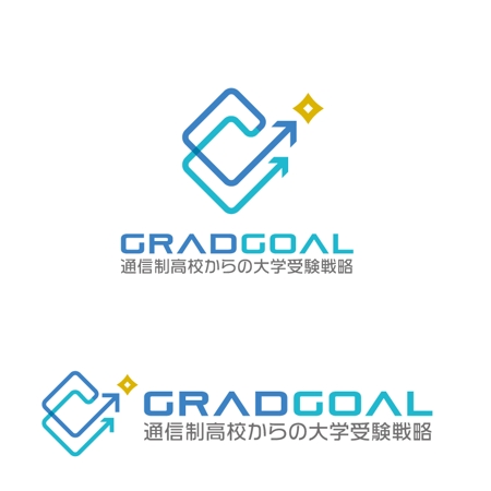 marutsuki (marutsuki)さんの大学受験に特化した通信制高校の情報発信Youtubeのロゴ　「GradGoal」への提案