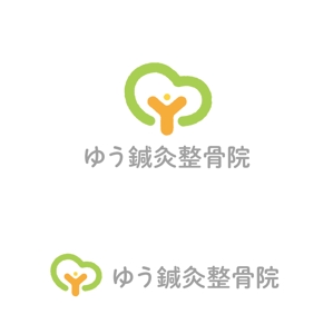 marutsuki (marutsuki)さんの鍼灸整骨院「ゆう鍼灸整骨院」のロゴへの提案