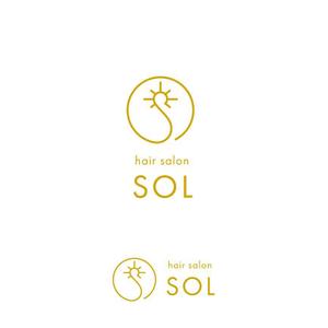 marutsuki (marutsuki)さんの美容室　SOL ロゴへの提案