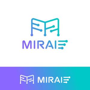 marutsuki (marutsuki)さんの未来教育株式会社の企業ロゴ。「MIRAIE」　をブランドロゴとし、その文字の中のＡＩを色変化への提案