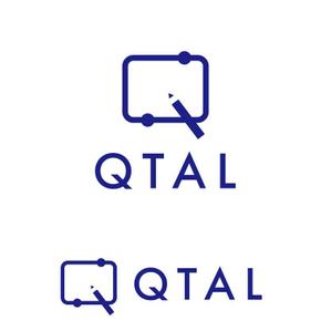 marutsuki (marutsuki)さんの指導案や教材などのデジタル・コンテンツを提供するサイト「QTAL」のロゴへの提案
