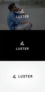tanaka10 (tanaka10)さんのアパレルブランド「LUSTER」(ラスター)のシンボルマーク付きロゴへの提案