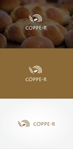 tanaka10 (tanaka10)さんの大学校内のコッペパン屋「COPPE-R」のロゴへの提案