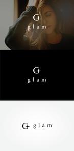 tanaka10 (tanaka10)さんの美容室「glam」のロゴへの提案