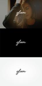 tanaka10 (tanaka10)さんの美容室「glam」のロゴへの提案