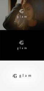 tanaka10 (tanaka10)さんの美容室「glam」のロゴへの提案