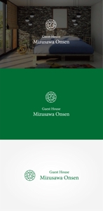 tanaka10 (tanaka10)さんの長期滞在型ゲストハウス「Guest House Mizusawa Onsen」のロゴへの提案