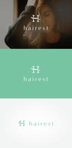 tanaka10 (tanaka10)さんの美容室新ブランド【hairest（ヘアレスト）】ロゴデザインへの提案