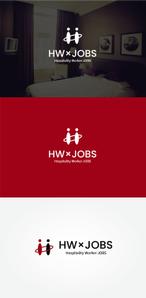 tanaka10 (tanaka10)さんの人材派遣・人材紹介サイト「HW×JOBS」のロゴへの提案