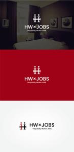 tanaka10 (tanaka10)さんの人材派遣・人材紹介サイト「HW×JOBS」のロゴへの提案