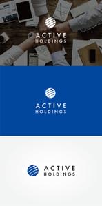 tanaka10 (tanaka10)さんの『ACTIVE　HOLDINGS』のロゴ制作への提案