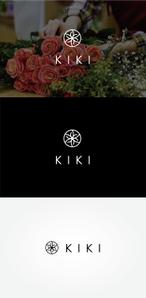 tanaka10 (tanaka10)さんのフラワーショップ「KIKI」のロゴへの提案
