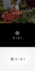 tanaka10 (tanaka10)さんのフラワーショップ「KIKI」のロゴへの提案