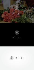 tanaka10 (tanaka10)さんのフラワーショップ「KIKI」のロゴへの提案