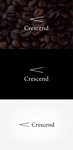 tanaka10 (tanaka10)さんのコーヒーブランド「Crescend」のロゴへの提案