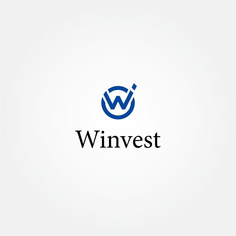 法人のロゴ、文字の作成　（株式会社Winvest）