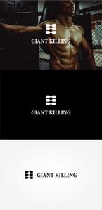 tanaka10 (tanaka10)さんのパーソナルトレーニングジム"GIANT KILLING"ロゴ、デザインへの提案