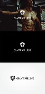 tanaka10 (tanaka10)さんのパーソナルトレーニングジム"GIANT KILLING"ロゴ、デザインへの提案