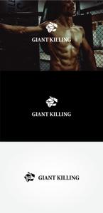 tanaka10 (tanaka10)さんのパーソナルトレーニングジム"GIANT KILLING"ロゴ、デザインへの提案