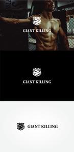 tanaka10 (tanaka10)さんのパーソナルトレーニングジム"GIANT KILLING"ロゴ、デザインへの提案