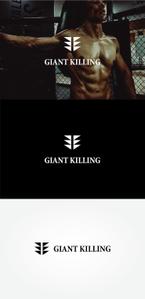 tanaka10 (tanaka10)さんのパーソナルトレーニングジム"GIANT KILLING"ロゴ、デザインへの提案